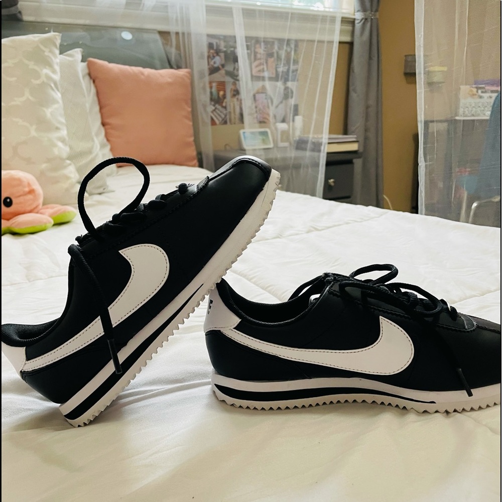 Black womens Nike Cortez